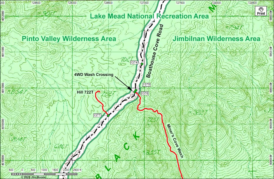 Boathouse Road Map