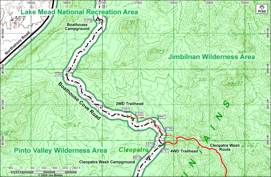 Boathouse Road Map