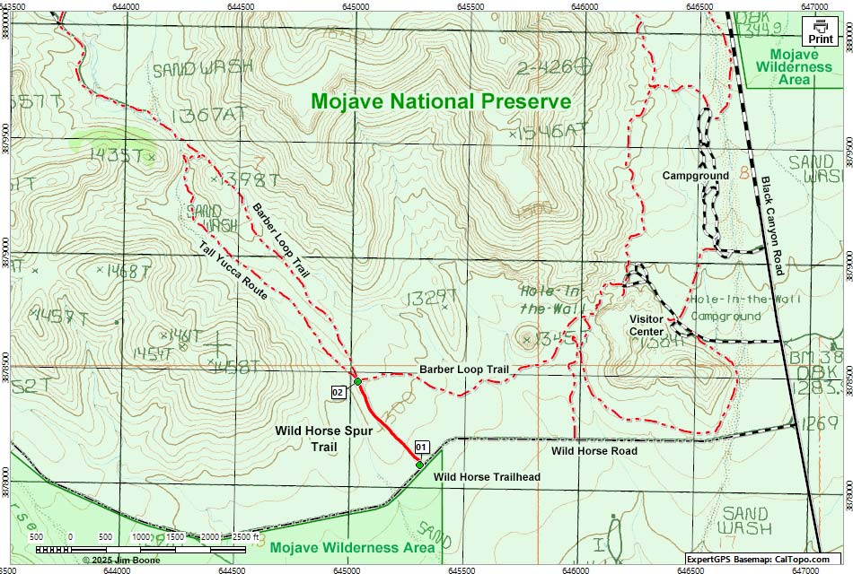 Wild Horse Spur Trail